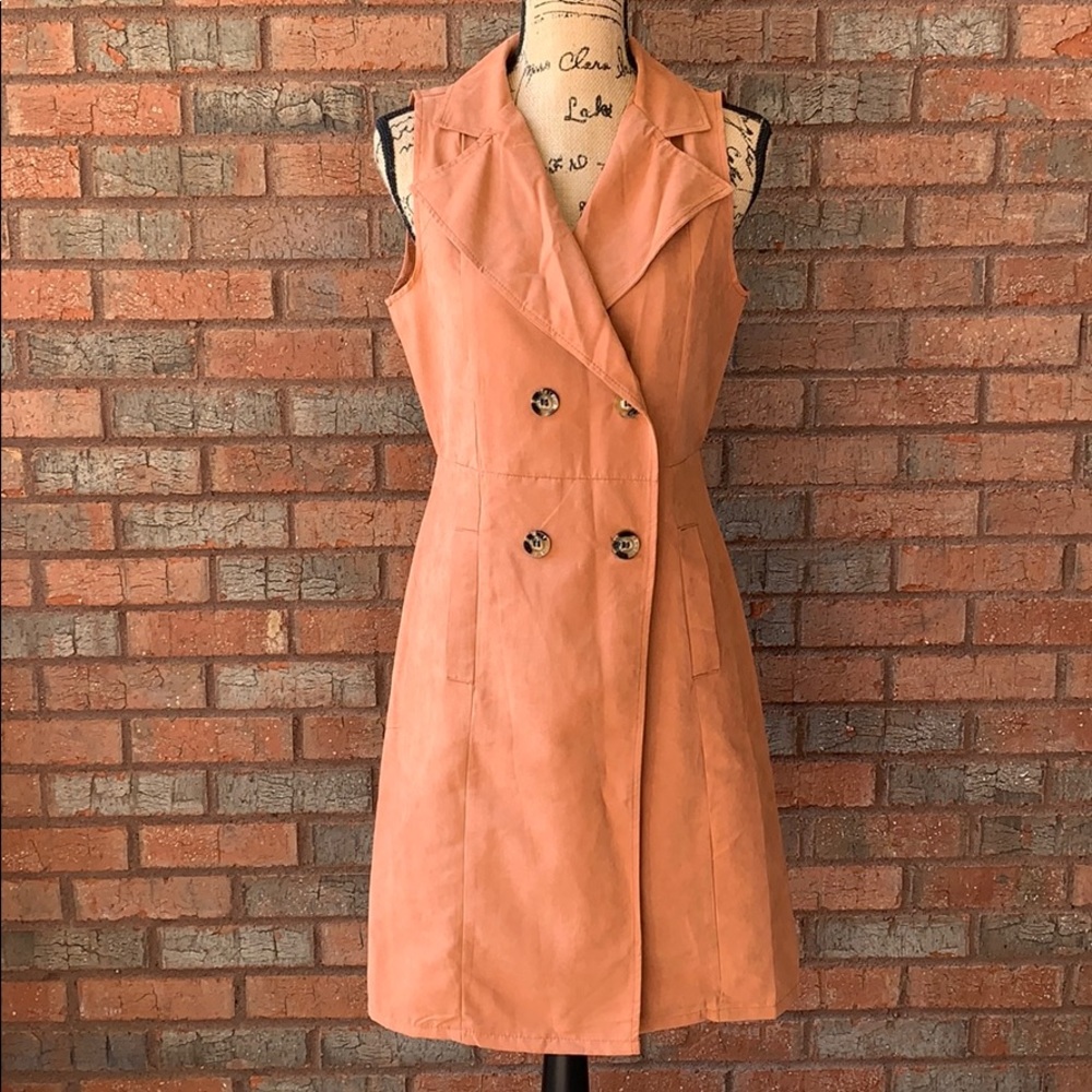 💓 LAST ONE 💓 Chic Trench Vest (L) - Picture 6 of 8